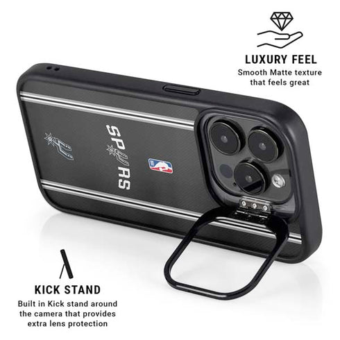 NBA San Antonio Spurs Jersey iPhone 13 Pro Kickstand Case
